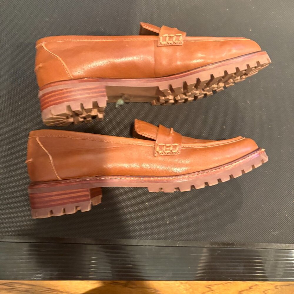 Corinne Lug Sole Loafers - Picture 4 of 5